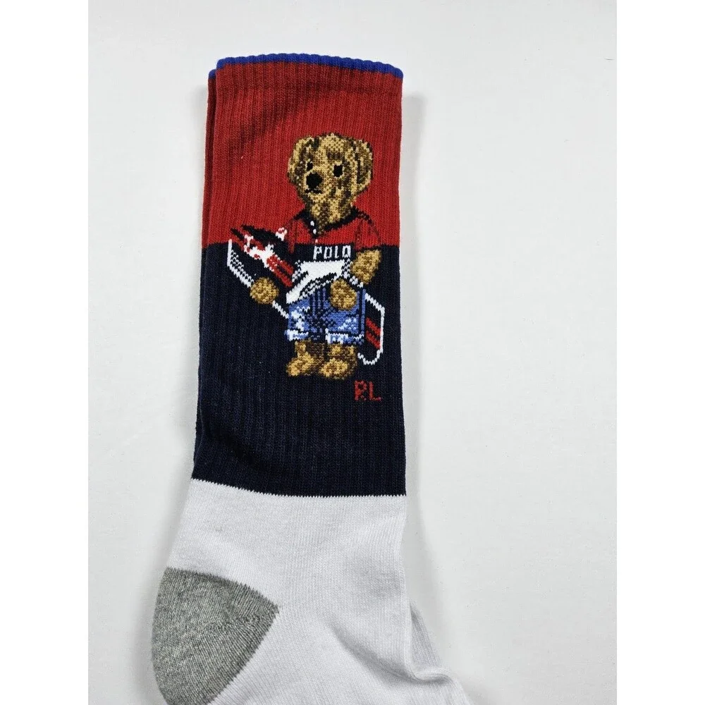 Polo Ralph Lauren Men's Polo Bear Surf Socks Size 13-16